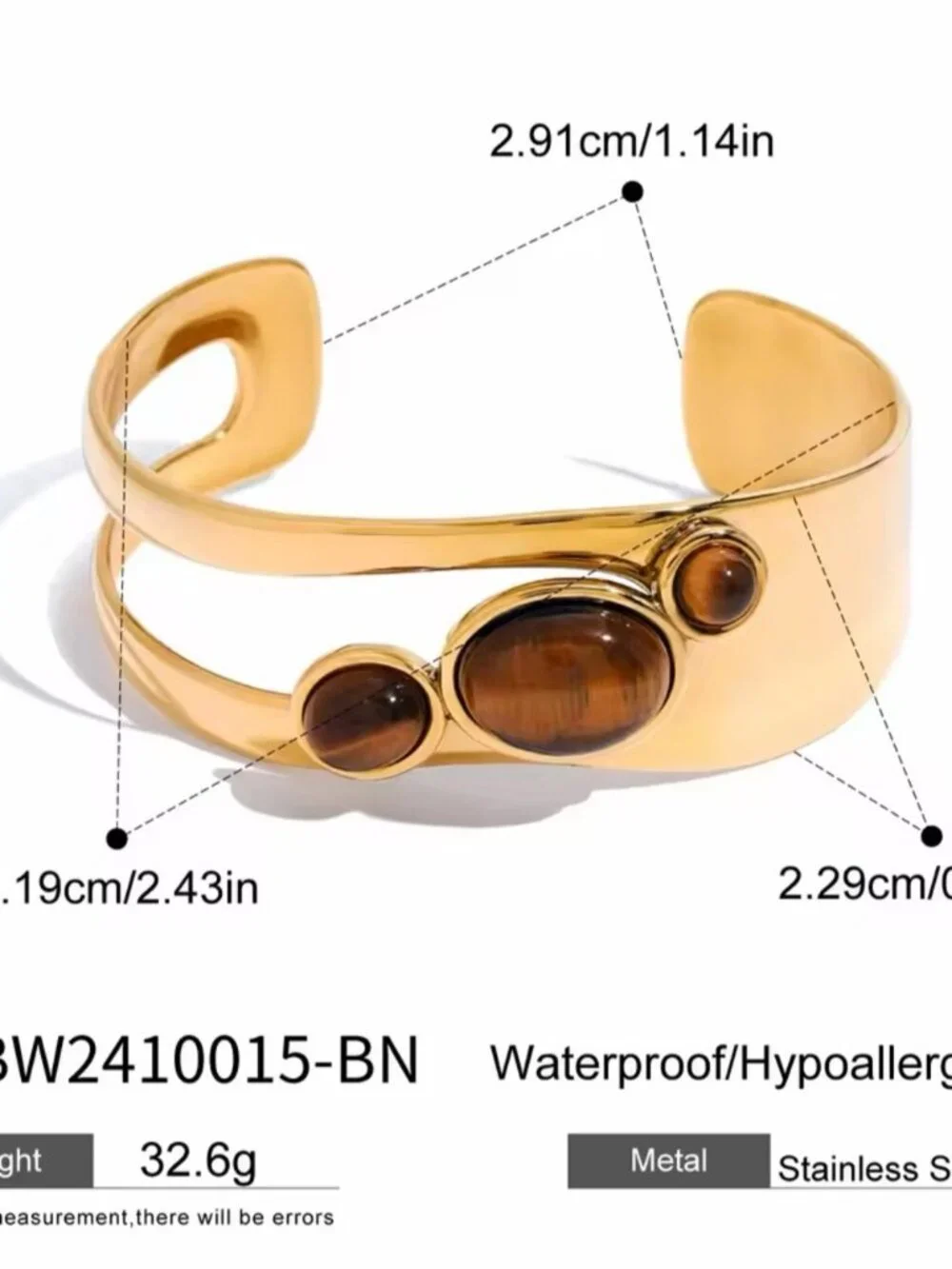 Anthropologie polished gold
